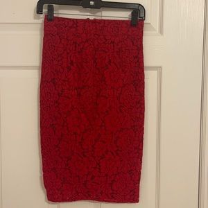 Marciano Flower Pattern Skirt